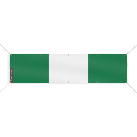 Drapeau du Nigeria 10 Oeillets en plusieurs tailles - Pixelforma 