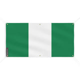 Drapeau du Nigeria 6 Oeillets en Plusieurs Tailles (M) - Pixelforma 