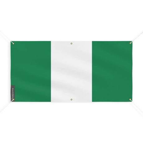 Drapeau du Nigeria 6 Oeillets en Plusieurs Tailles (M) - Pixelforma 