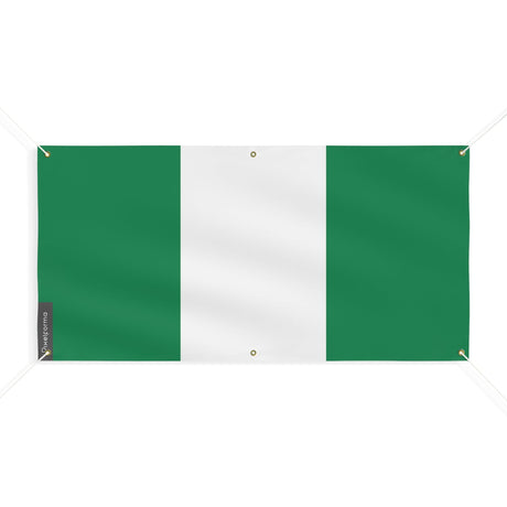 Drapeau du Nigeria 6 Oeillets en plusieurs tailles - Pixelforma 