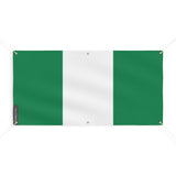 Drapeau du Nigeria 6 Oeillets en plusieurs tailles - Pixelforma