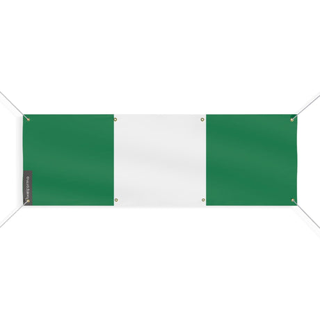 Drapeau du Nigeria 8 Oeillets en plusieurs tailles - Pixelforma 