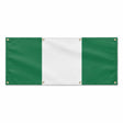 Drapeau nigeria polyester résistant pour extérieur durable