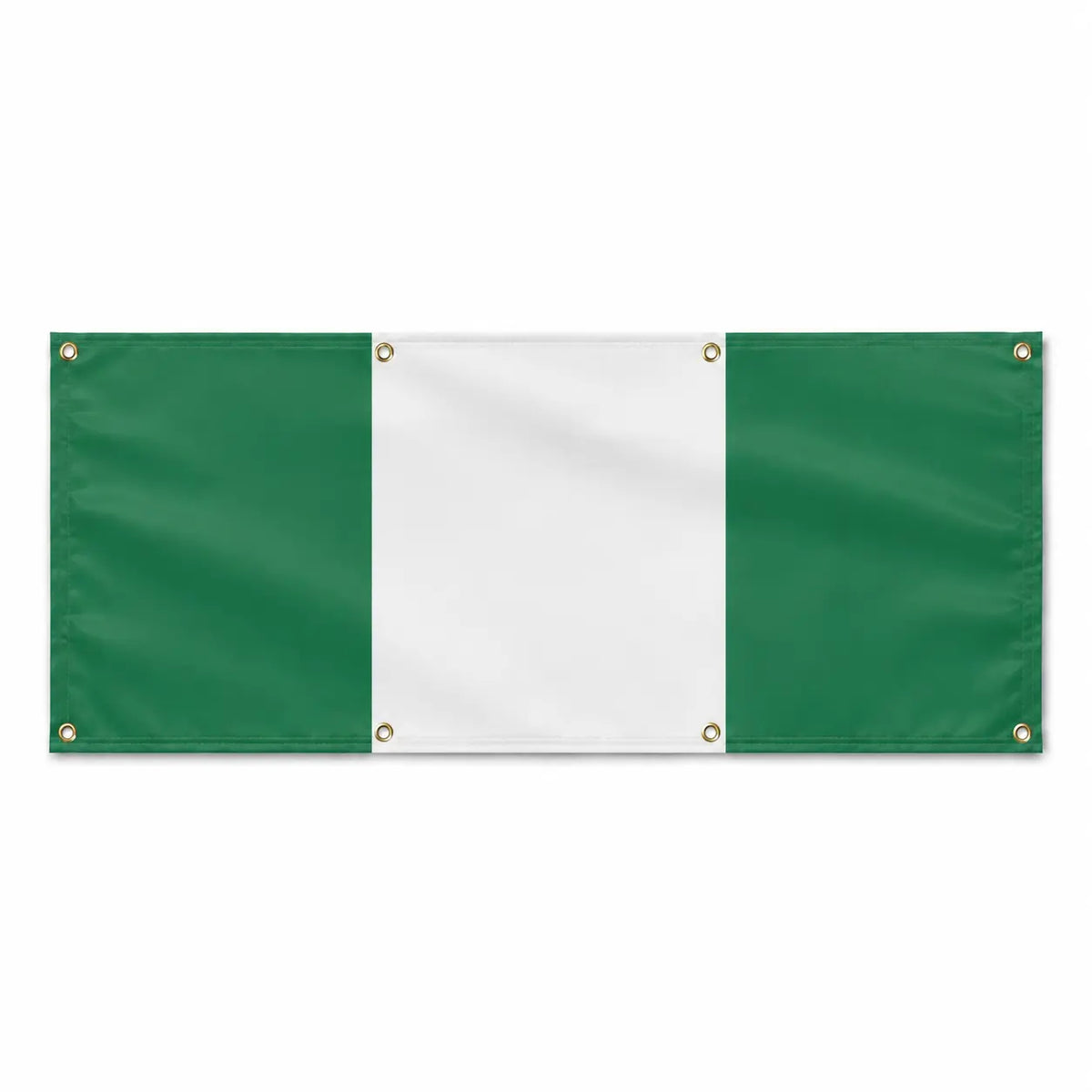Drapeau nigeria polyester résistant pour extérieur durable