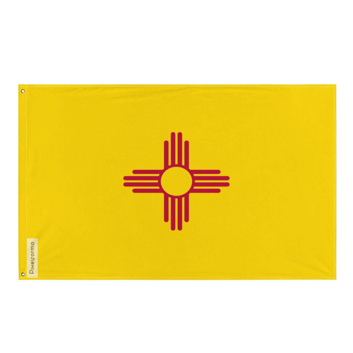Drapeau du Nouveau-Mexique en plusieurs tailles 100 % polyester Imprimer avec Double ourlet - Pixelforma 