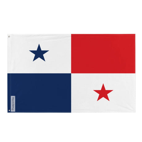 Drapeau du Panama en plusieurs tailles 100 % polyester Imprimer avec Double ourlet - Pixelforma