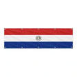 Drapeau du Paraguay grand format XL en polyester avec dix œillets