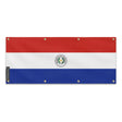 Drapeau paraguay polyester résistant aux intempéries 8 œillets