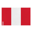 Drapeau du pérou polyester résistant plusieurs modèles