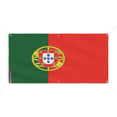 Drapeau du Portugal 6 Oeillets en plusieurs tailles - Pixelforma 