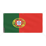 Drapeau du Portugal 6 Oeillets en plusieurs tailles - Pixelforma