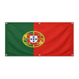 Drapeau portugal polyester résistant avec œillets renforcés