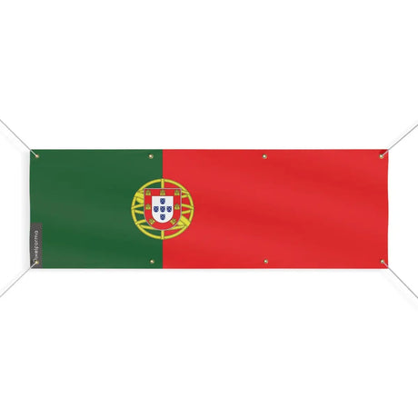 Drapeau du Portugal 8 Oeillets en Plusieurs Tailles (L) - Pixelforma 