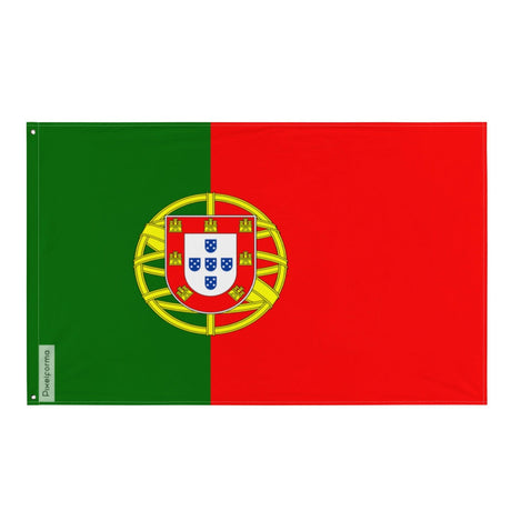 Drapeau du Portugal en plusieurs tailles 100 % polyester Imprimer avec Double ourlet - Pixelforma