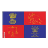 Drapeau du président de l’inde plusieurs tailles en polyester - pixelforma