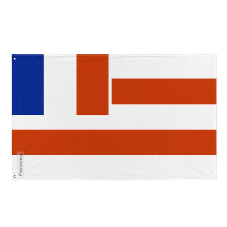 Drapeau du protectorat français de Raiatea en plusieurs tailles 100 % polyester Imprimer avec Double ourlet - Pixelforma