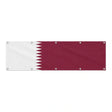 Drapeau du Qatar grand format XL en polyester avec dix œillets