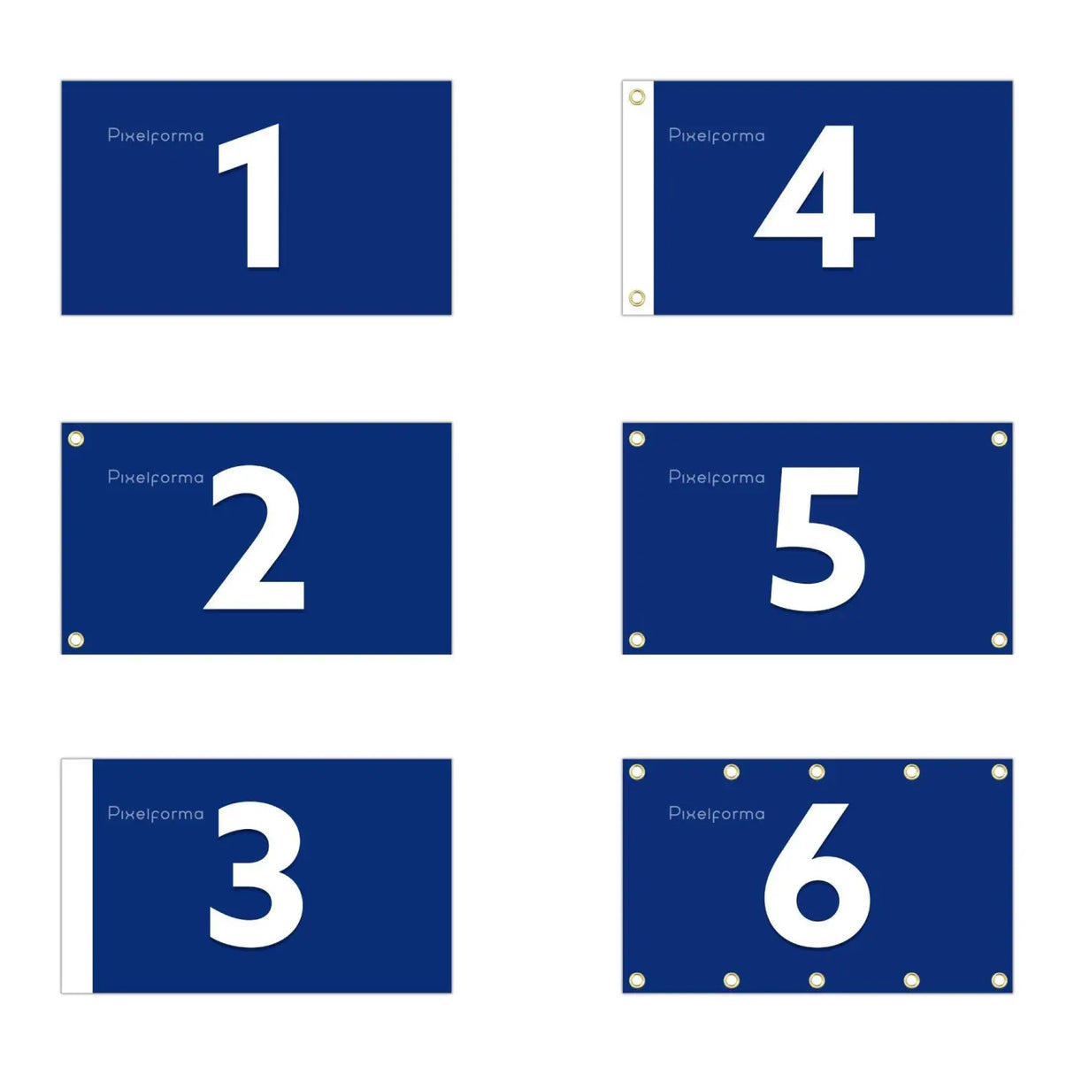 Drapeau du québec plusieurs tailles en polyester - pixelforma