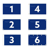 Drapeau du québec plusieurs tailles en polyester - pixelforma