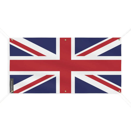 Drapeau du royaume-uni 6 oeillets en plusieurs tailles (m) - pixelforma