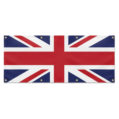 Drapeau royaume-uni en polyester résistant usage extérieur