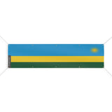 Rwanda Flag 10 Eyelets in Multiple Sizes