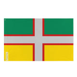 Drapeau du saguenay–lac-saint-jean plusieurs tailles en polyester - pixelforma