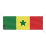 Drapeau du Sénégal 8 Oeillets en plusieurs tailles - Pixelforma 