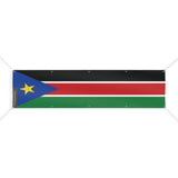 South Sudan Flag 10 Eyelets in Multiple Sizes