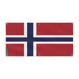 Drapeau du Svalbard et de Jan Mayen 6 Oeillets en Plusieurs Tailles (M) - Pixelforma 