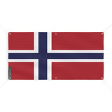 Drapeau du Svalbard et de Jan Mayen 6 Oeillets en plusieurs tailles - Pixelforma 