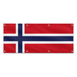 Drapeau svalbard jan mayen polyester résistant aux intempéries