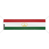 Drapeau du Tadjikistan 10 Oeillets en Plusieurs Tailles (XL) - Pixelforma 