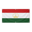 Drapeau tadjikistan polyester résistant aux intempéries