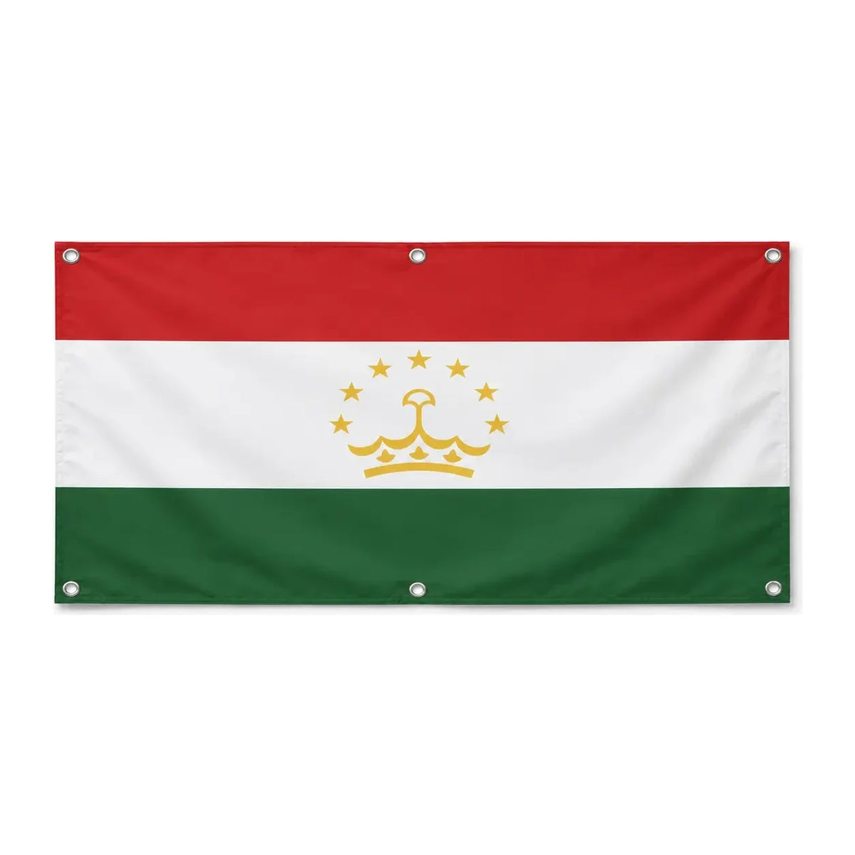Drapeau tadjikistan polyester résistant aux intempéries