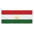 Drapeau tadjikistan polyester résistant usage extérieur