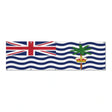 Drapeau du Territoire britannique de l'océan Indien grand format XL en polyester avec dix œillets