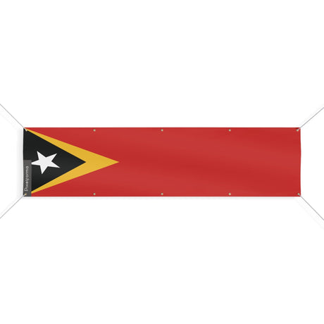 Drapeau du Timor oriental 10 Oeillets en plusieurs tailles - Pixelforma 