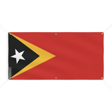 Drapeau du Timor oriental 6 Oeillets en plusieurs tailles - Pixelforma 