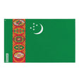 Drapeau du turkménistan polyester résistant plusieurs modèles