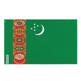 Drapeau du turkménistan polyester résistant plusieurs modèles