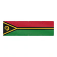 Drapeau du Vanuatu grand format XL en polyester avec dix œillets