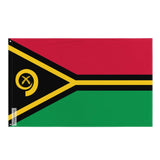 Drapeau du Vanuatu en plusieurs tailles 100 % polyester Imprimer avec Double ourlet - Pixelforma