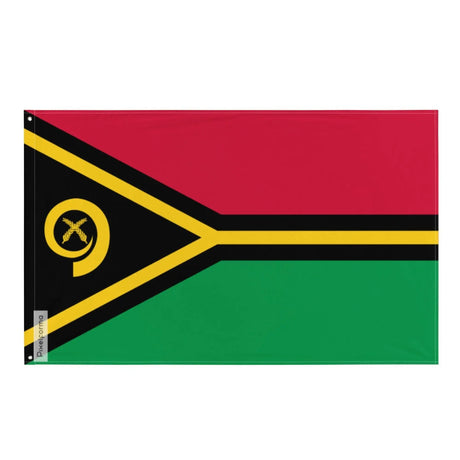 Drapeau du vanuatu polyester résistant plusieurs modèles