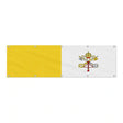 Drapeau du Vatican grand format XL en polyester avec dix œillets
