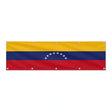 Drapeau du Venezuela grand format XL en polyester avec dix œillets