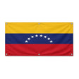 Drapeau venezuela en polyester résistant pour extérieur