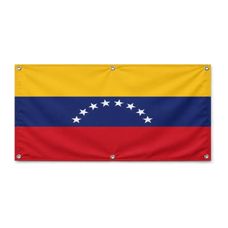Drapeau venezuela en polyester résistant pour extérieur