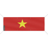 Drapeau du Viêt Nam 8 Oeillets en plusieurs tailles - Pixelforma 