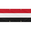 Grand drapeau yémen en polyester résistant aux intempéries
